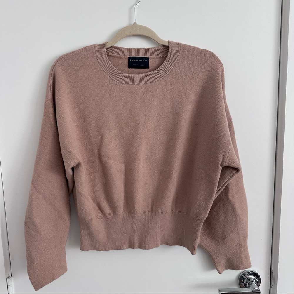 Women's Sweater in Taupe by Wilfred